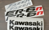 kawazaki er6n kleebis kleebiste valmistamine tsiklikleebised logod  kleebised sõidukitele